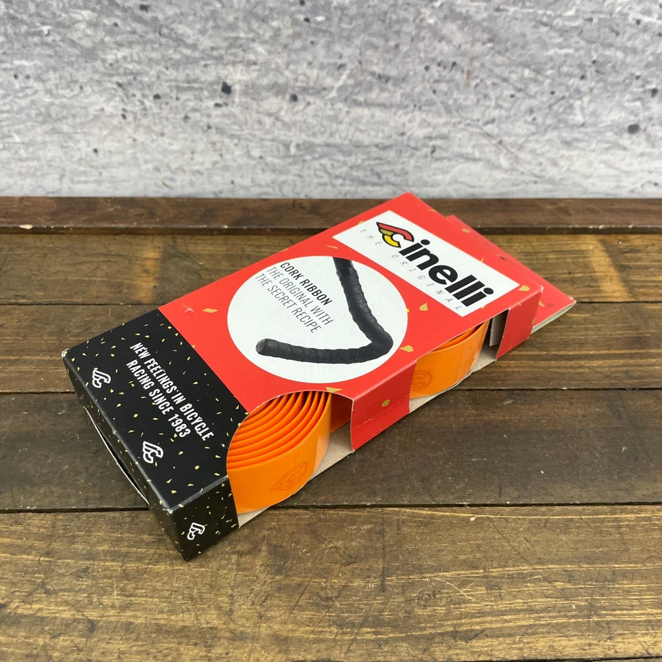 Vintage Cinelli Cork Ribbon Handlebar Tape Orange Bar Secret Recipe NOS New - Image 2 of 4