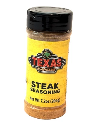 Texas Roadhouse Steak Seasoning Spices Shaker Blend Mix 7.2oz