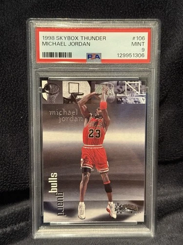 1998-99 Skybox Thunder #106 Michael Jordan PSA 9 Graded Card NBA 98-99 1999 Bull