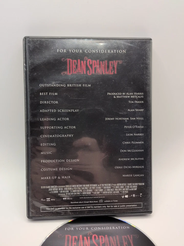 DEAN SPANLEY : PETER O'TOOLE     REGION 2 DVD - DISC IN EXCELLENT CONDITION!  - Image 4 of 4