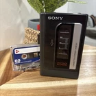 Sony TCM-21 Portable Cassette Recorder One-Touch Recording Vintage Works Good
