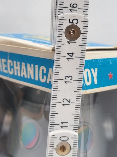 Tin toy 1960's Alps-Japan mechanical wind up MAGIC EYES COMIC ROBOT mint/boxed. - Picture 13 of 16