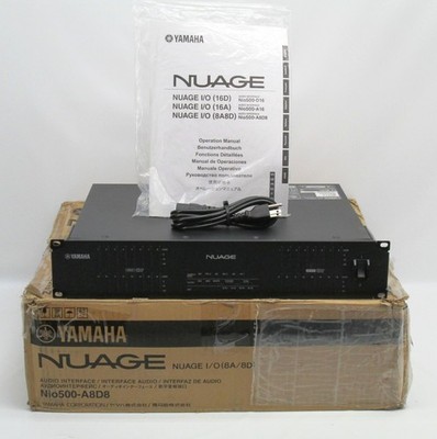 Yamaha Nio500-A8D8 16-channel Dante Audio Interface 8-Analog/8-Digital I/O Nuage
