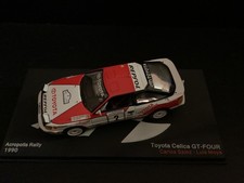 Toyota Celica GT-Four ST165 #2 Rally Acropolis Sainz 1990 Diecast Car in 1/43