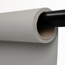 Seamless Paper Backdrop for Photography Light Gray Photo Backdrop Paper 106.8''
