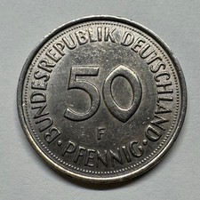 1992 Germany 50 Pfennig - F - Coin #D-004