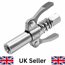 10000PSI Professional Grease Gun Coupler Quick Release Lock Oil Injection Nozzle