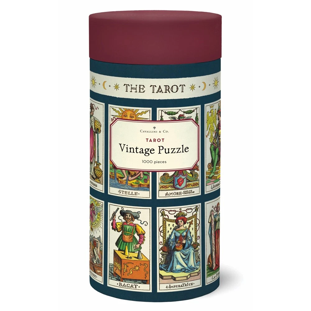 1000pc Cavallini Vintage Jigsaw Puzzle Tarot 55x70cm Educational Game