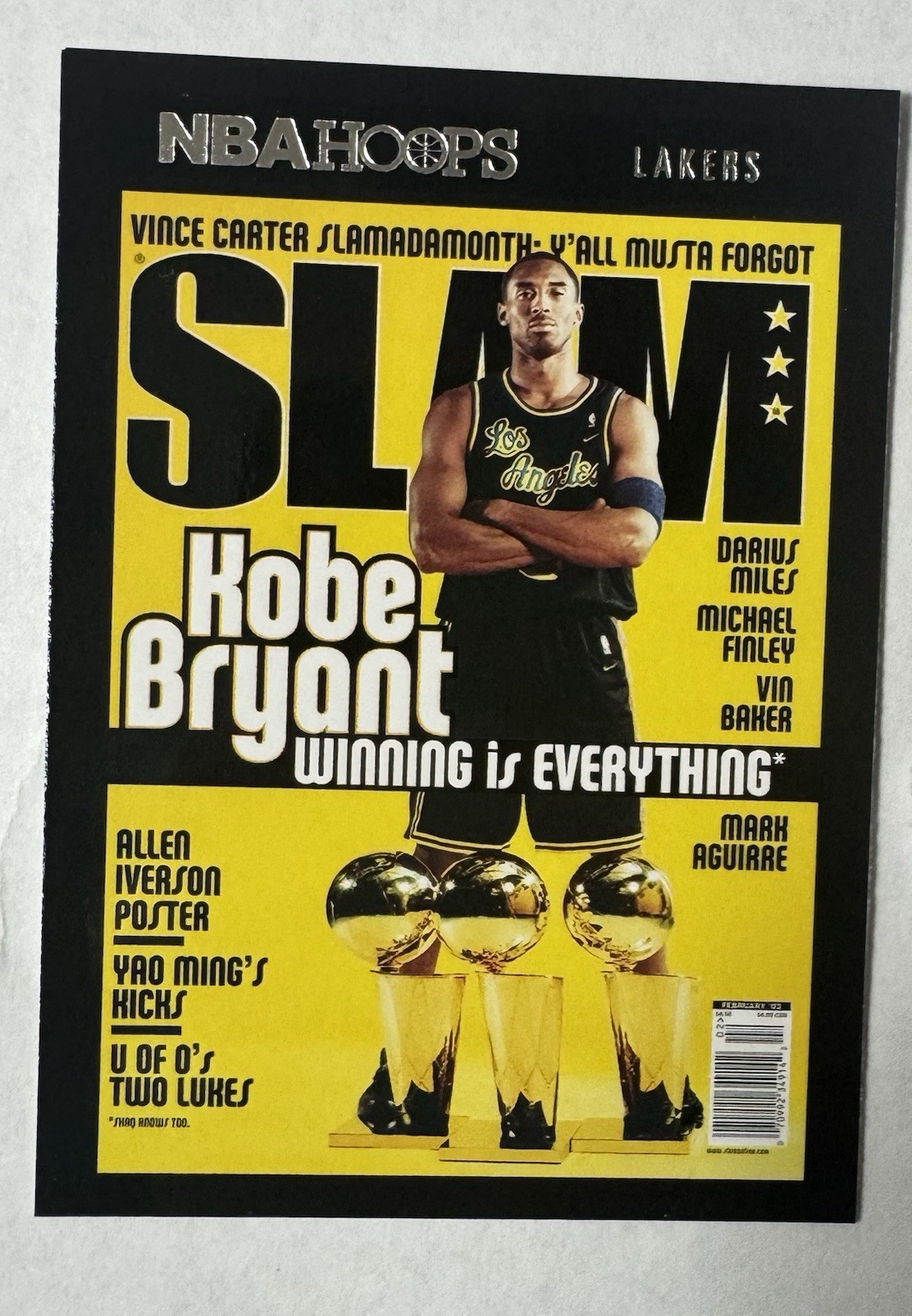 2020-21 Panini NBA Hoops - Slam Kobe Bryant #19