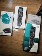 Logitech Harmony 900 Touch Screen Universal Remote Control Open Box Sticky Back