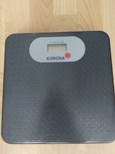 Personenwaage Digital Waage bis 150 Kg  Korona schwarz