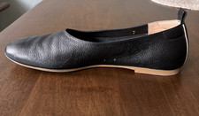 Everlane Leather The Day Glove Black Flat Slip On Classic Ballet Size 7 Italy