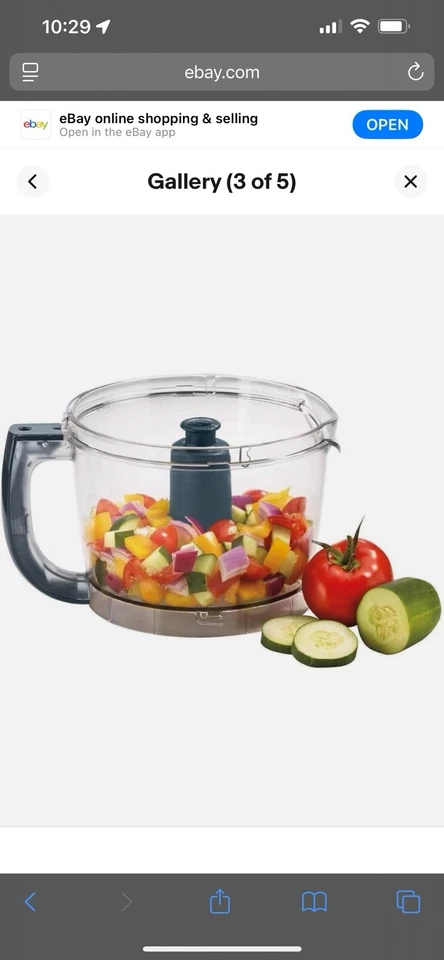 Cuisinart FP-12DCN Elite Collection 2.0 12-Cup Food Processor, Die Cast NIB - Image 4 of 4