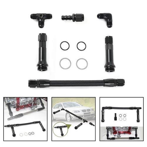 Improve Fuel Economy For Holley For 4150 AN6 Three Way Fuel Line Conversion Kit - Picture 4 of 11