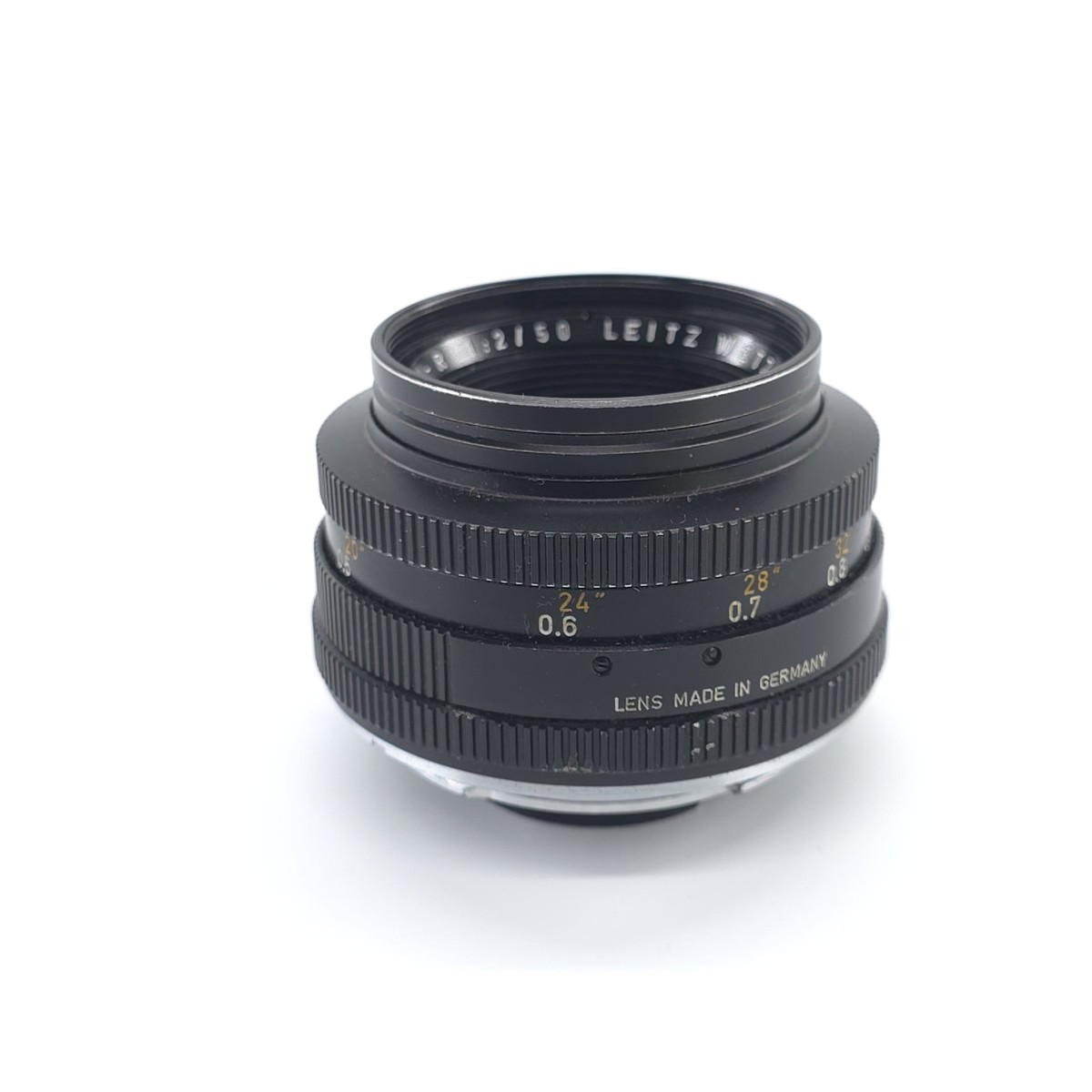 Leica Leitz Wetzlar Summicron-R 50mm F/2 MF Prime 3 Cam Lens
