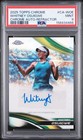 Topps 2025 cromo Whitney Osuigwe cromo refractor automático Pop 1 PSA 9