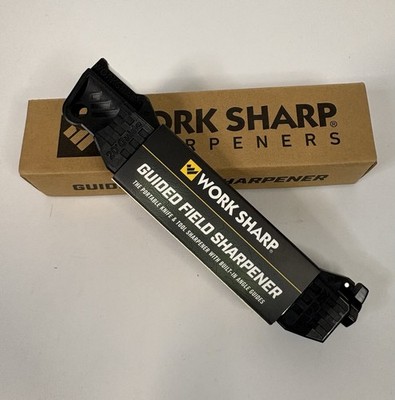 Work Sharp Guided Field Sharpener Blackout Reserve Series Knife Sharpener