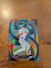 2025 Panini Select #192 Roman Anthony Tie-Dye Prizms #/25