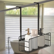 over The Door Shower Basket Hanging Organizer Hanging Storage Basket Storage