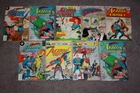 Lot Of 9 Vintage Superman Action Comics 1970's