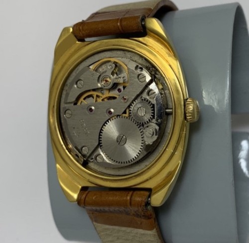 Vintage Gold Plated Wristwatch Raketa USSR Baker for 19 jewels collection Gift👌 - Picture 4 of 4