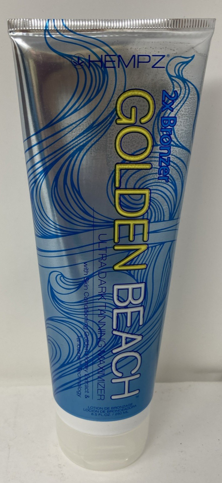 HEMPZ GOLDEN BEACH ULTRA DARK TANNING MAXIMIZER TANNING LOTI