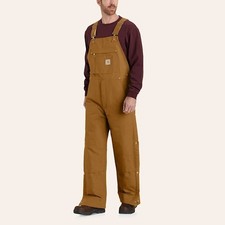 Carhartt Firm Duck Insulated Bib Overalls NWT  BRAND NEW - FULL SIZE 