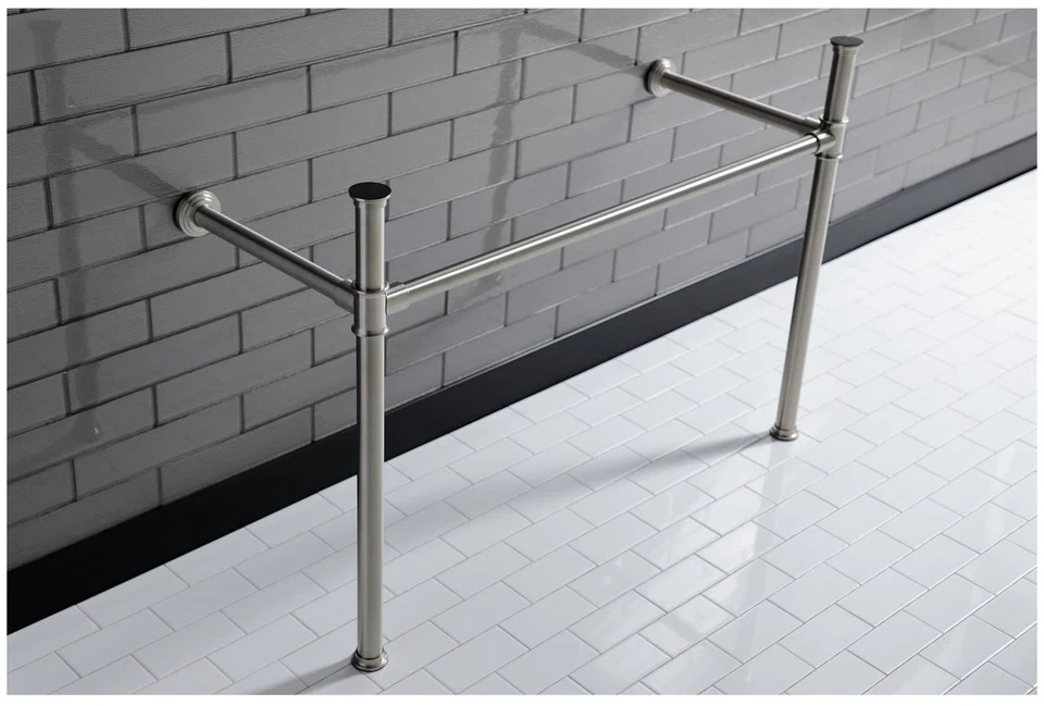 Kingston Brass VPB1488 Imperial Stainless Steel Console Legs Only - Chrome - Image 2 of 4