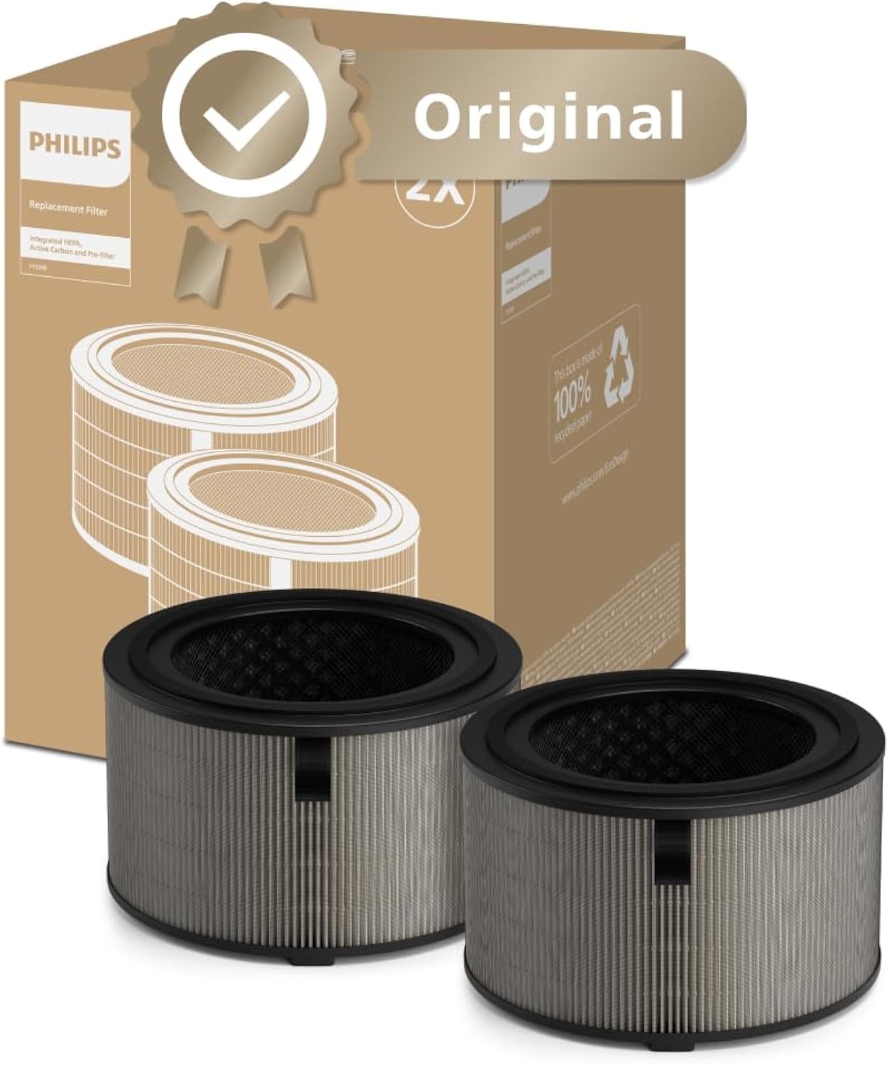 Philips Air Purifier Filter Replacement 3200 Series FY3200/30 HEPA Active - Image 4
