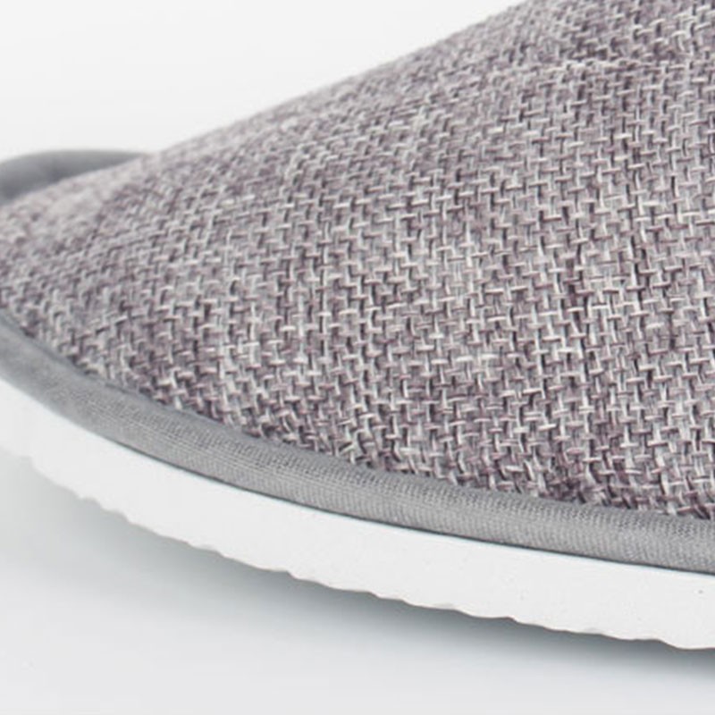 APL Pantofole hotel in lino di cotone spesso morbide e antiscivolo per hotel usa e getta