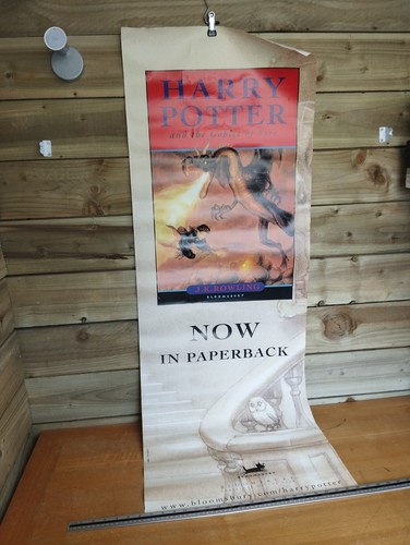 Harry Potter & Feuerkelch RAR Bloomsbury Shop Werbebuch Poster - Bild 2 von 11