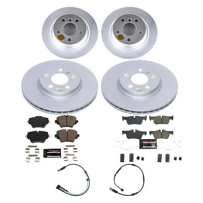 For Mini Cooper Clubman 20-24 Z17 Evolution Geomet Plain Front & Rear Brake Kit