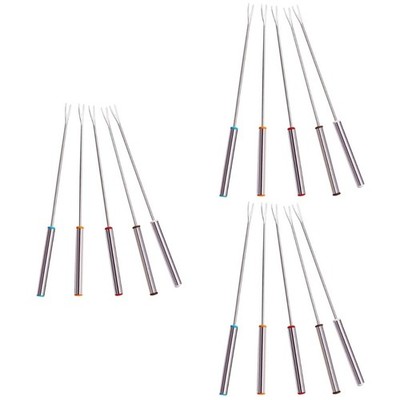  3 PCS Grill Utensilien Bbq Gabeln Grillstäbchen BBQ-Grillwerkzeuge