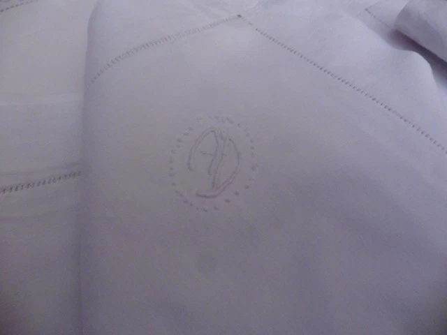 LOT DE 12 TAIES D OREILLERS COTON TOUTES DIFFERENTES - Photo 4/4