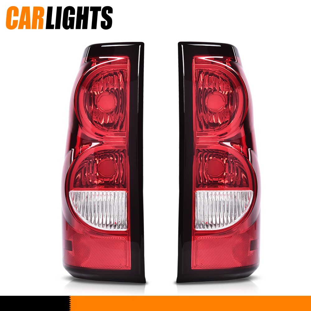 Buy RED CLEAR FULL LED TAIL LIGHTS REAR LAMP PAIR JY 2003-2006 CHEVY SILVERADO TRUCK In Mira - Foto 5