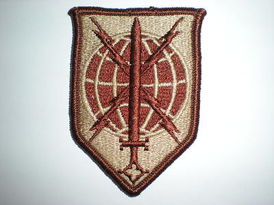 US ARMY MILITARY INTELLIGENCE READINESS COMMAND PATCH - DESERT | eBay