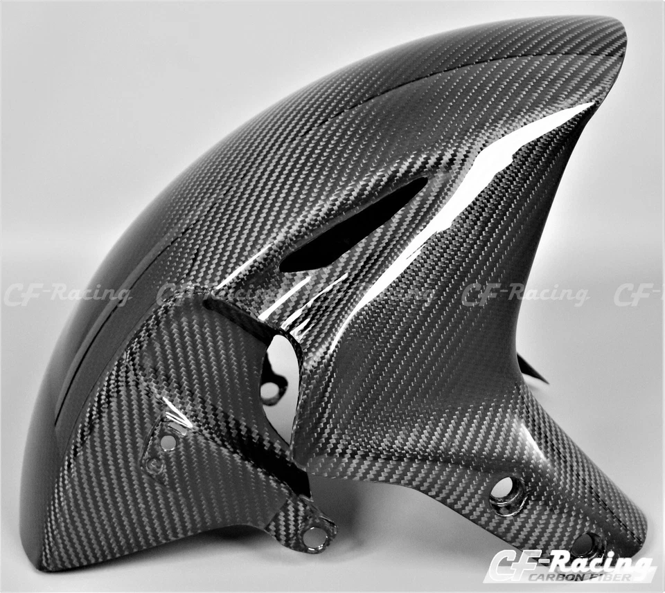 Guardabarros delantero Honda CBR1000RR (2004-2011) VFR1200F (2010-2015) 100% fibra de carbono Foto 2 de 4