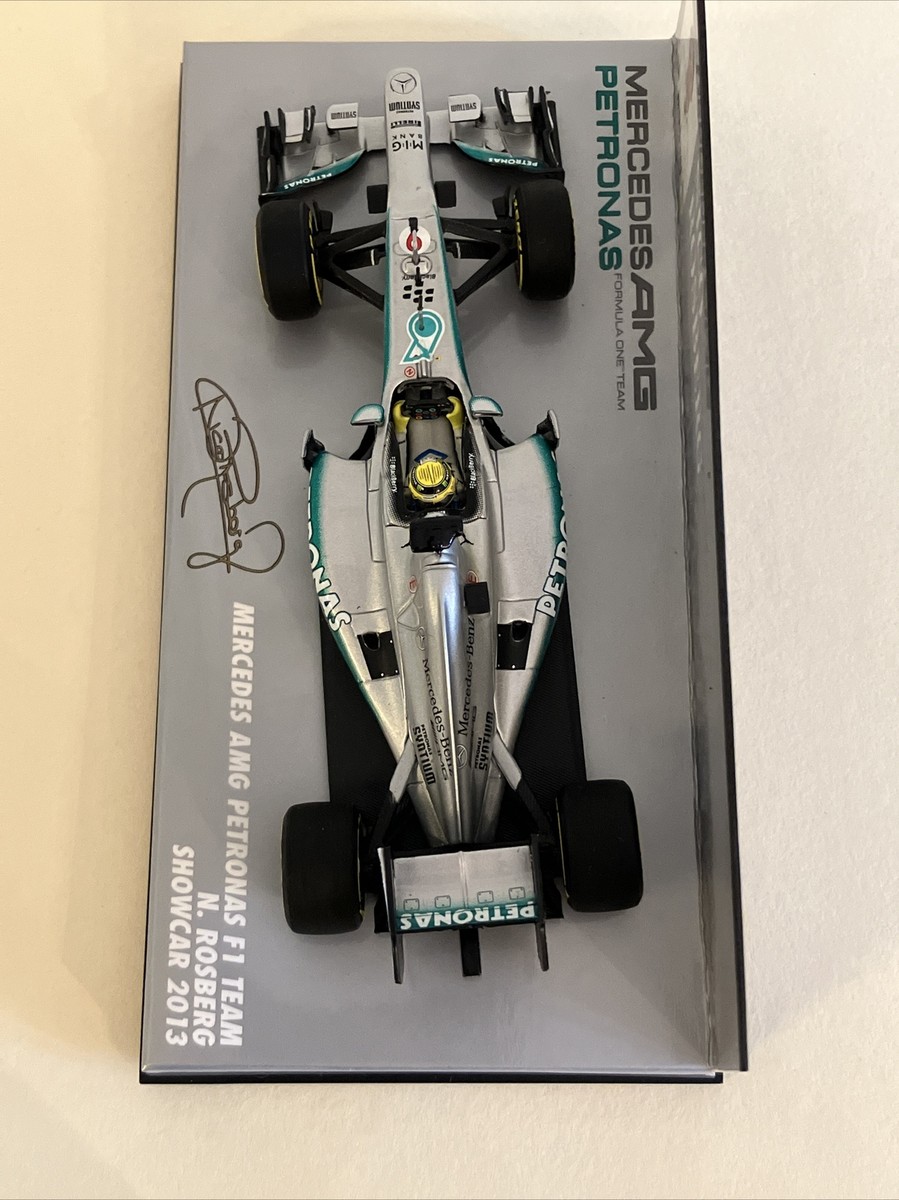 【極美品】MERCEDES　AMG　PETRONAS　F1　Team　2013 1/43 Minichamps F1 2013 Mercedes AMG Petronas Showcar #9 N
