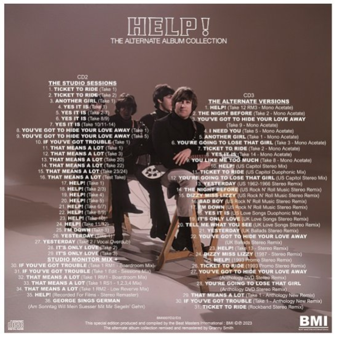 THE BEATLES / HELP! : THE ALTERNATE ALBUM COLLECTION (3CD) | eBay