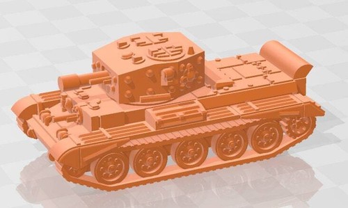 Cromwell & Centaur - 1:100 scale - UK - Tanks - Picture 2 of 7