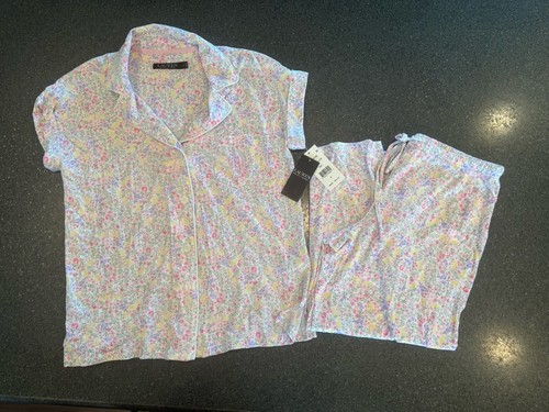 NEW Lauren Ralph Lauren Multiflora Capri Pajama Set Small