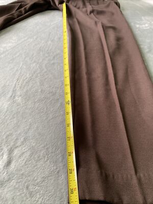 Pantalon Tailleur Noir Plissé LORD ISAACS – Taille 10 Petite, Occasion En Excellent état