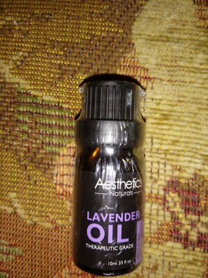Aesthetics Naturals Lavender Oil Therapeutic Grade 10ml New and Sealed