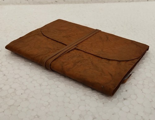5x7 Inch brown color Crush leather diary blank pages notebook with closure lot 4 - Picture 4 of 4