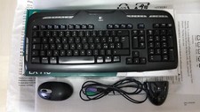 Logitech Cordless Desktop EX 110 - Tastiera + Mouse Wireless e Ricevitore