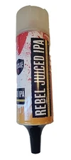 Sam Adams Rebel Juiced IPA Spray Can Beer Tap Handle 10" -Metal- Unique- 2 Sided
