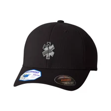 Flex Fit Hats L/XL S/M Paramedic A Polyester Baseball Cap for Men and Women