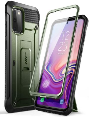 For Galaxy S20 FE 5G, SUPCASE Dual Layer Case with Kickstand Heavy Duty Cover