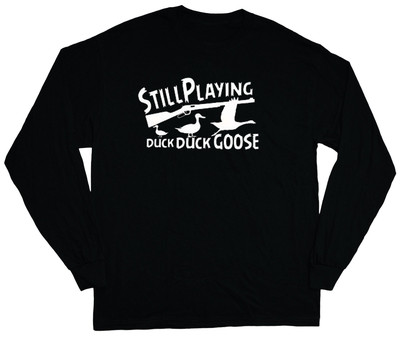 long sleeve t-shirt for men funny duck hunting shirt ducks hunter redneck tee