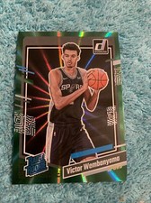 2023-24 Donruss “Rated Rookie” HOLO GREEN LASER RC 🏀 Victor Wembanyama (b)